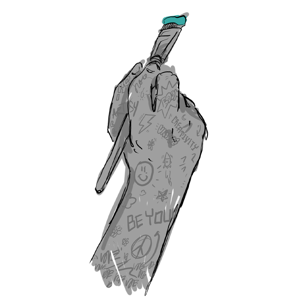 illustration peinture custom